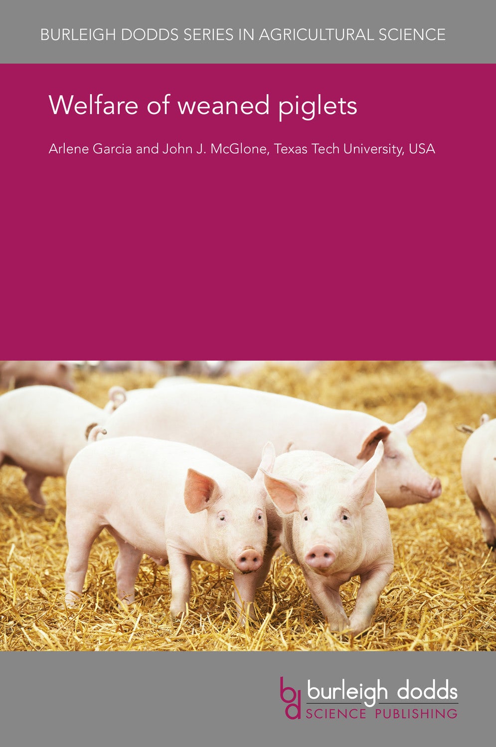 Book cover image for Welfare of weaned piglets ISBN: 9781838795214